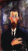 Amedeo Modigliani Portrait of Paul Alexandre in Front of a Window Norge oil painting reproduction
